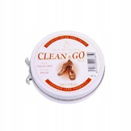 Pasta do BUTÓW 40g Puszka Bezbarwna Clean&Go