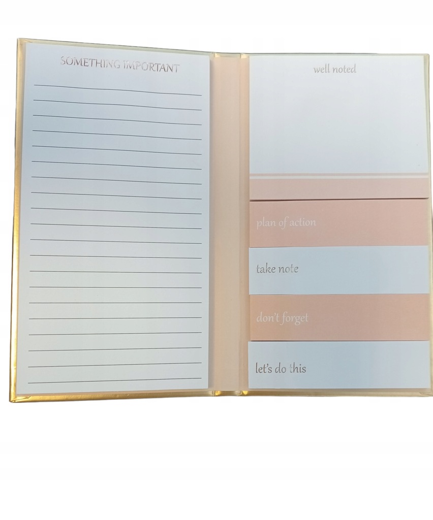 planer LISTA DO ZROBIENIA notes TO DO LIST SINSAY