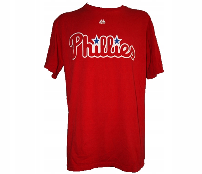 MAJESTIC PHILLIES t-shirt z USA r.M