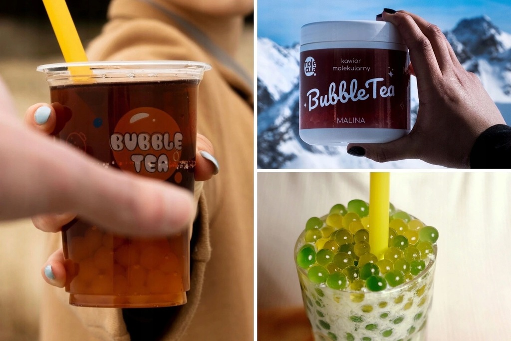Bubble Tea ZESTAW PREZENTOWY KULECZKI SYROP KUBKI 10794548932