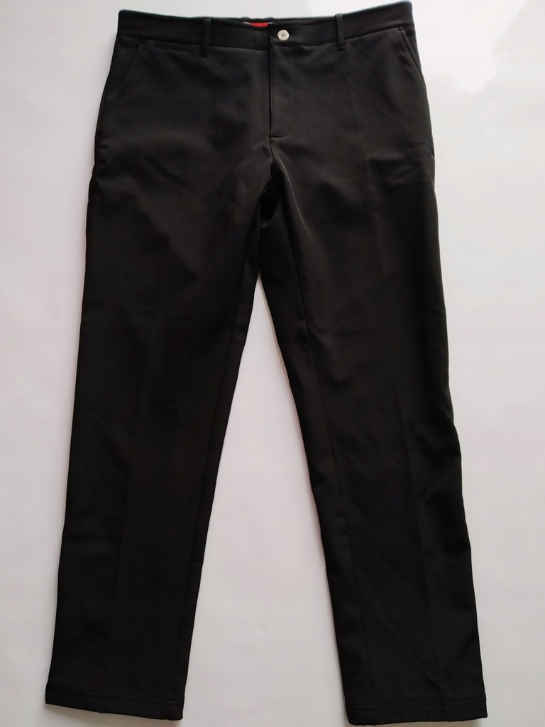 Spodnie eleganckie SLAZENGER czarne 36W 31R A029