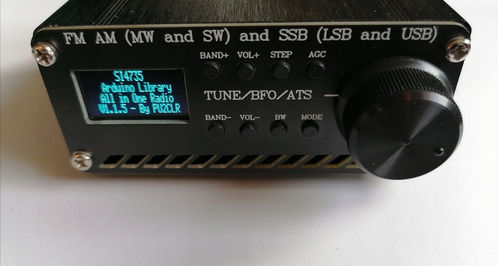 SI4732 Odbiornik SSB AM FM /KF 1.7-30MHz /Radio FM