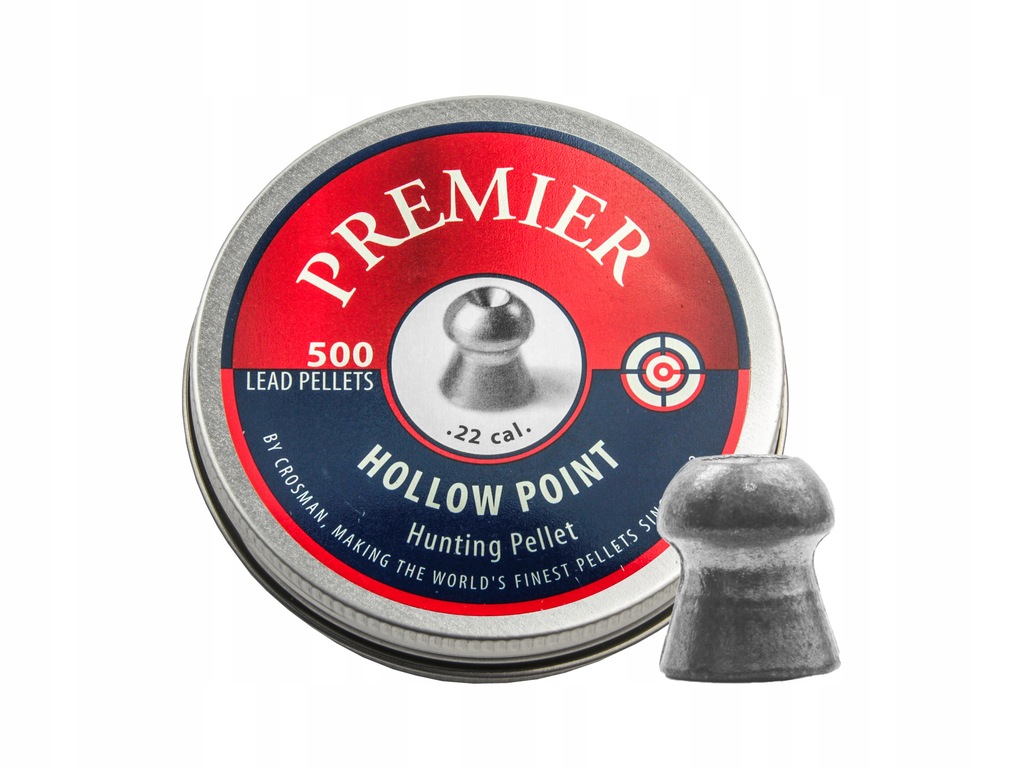Śrut diabolo Crosman Premier Hollow Point 5,5 mm