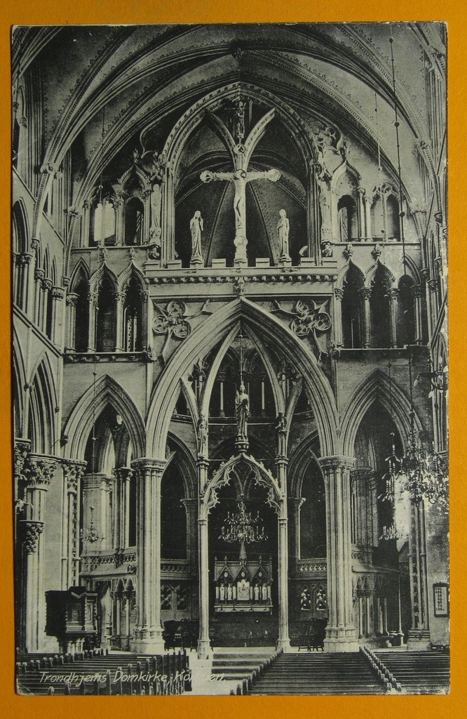 238928, Norweegia, Trondheim, w katedrze