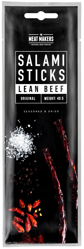 Suszona wołowina - Salami Lean Beef Original 40 g