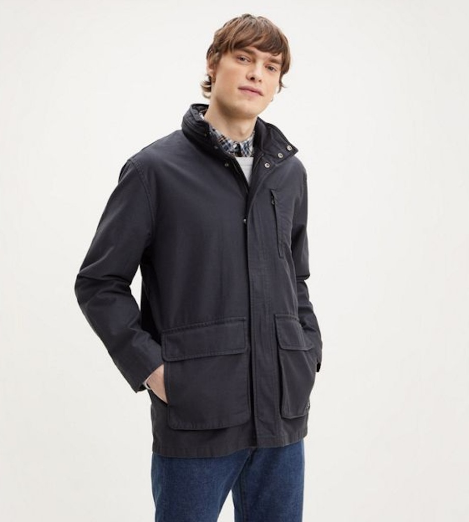 Kurtka Levi's Fulton Field Coat Pirate Black L