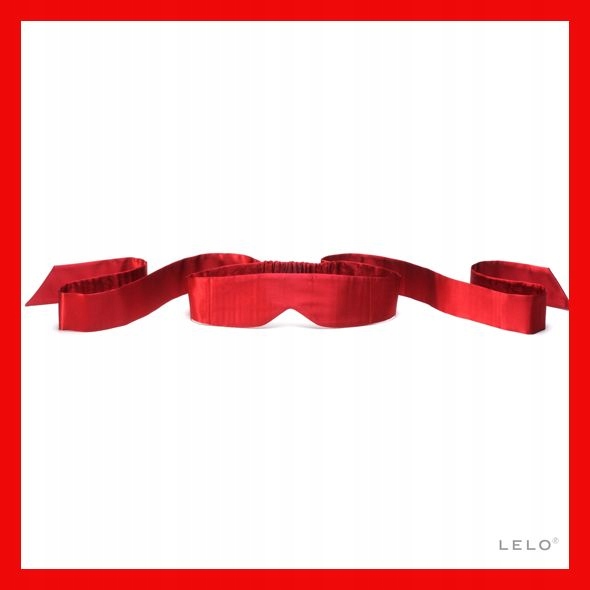 Opaska na oczy - Lelo Intima Silk Blindfold Red+GR