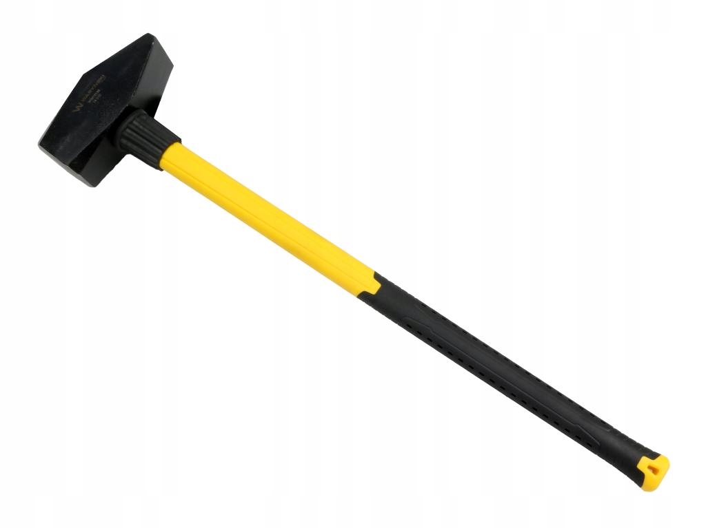 Młotek ślusarski, 10 kg bardzo ciężki z trzonkiem z włókna szklanego , do p