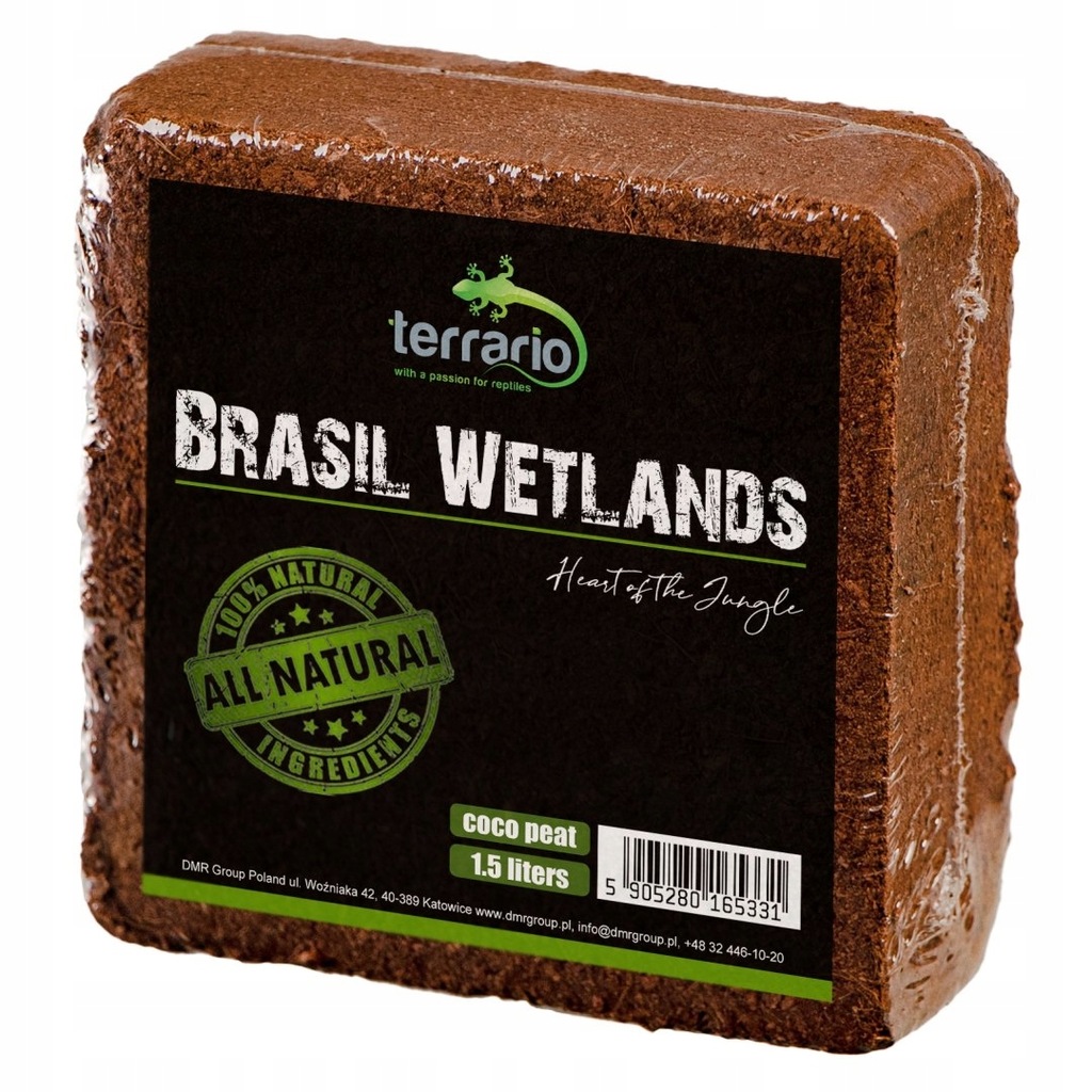 Terrario Brasil Wetlands 1.5l - podłoże z włókien