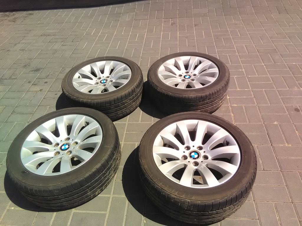 BMW 5 E61 E60 ALU FELGI OPONY 17 CALI ORYGINAL