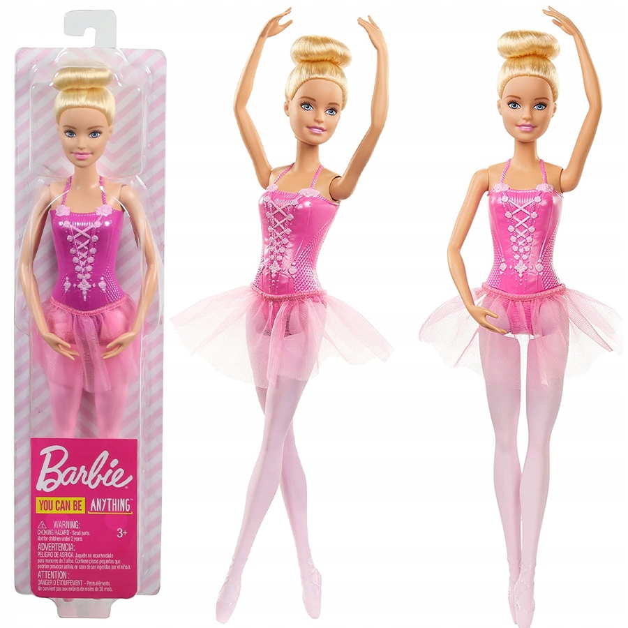 Barbie lalka baletnica tancerka różowa