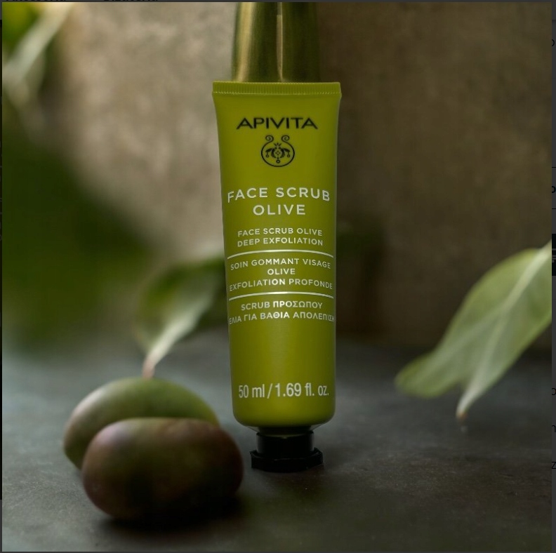APIVITA FACE SCRUB OLIVE