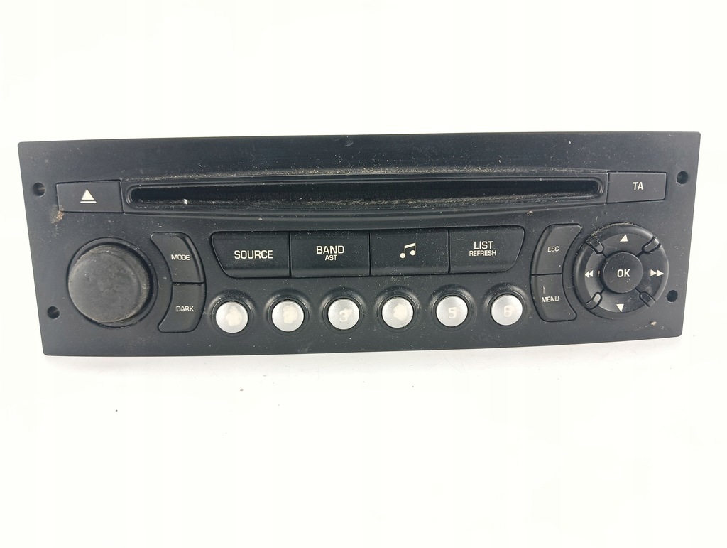 RADIO CD CITROEN C3 II (2009-2013) 98016070XT