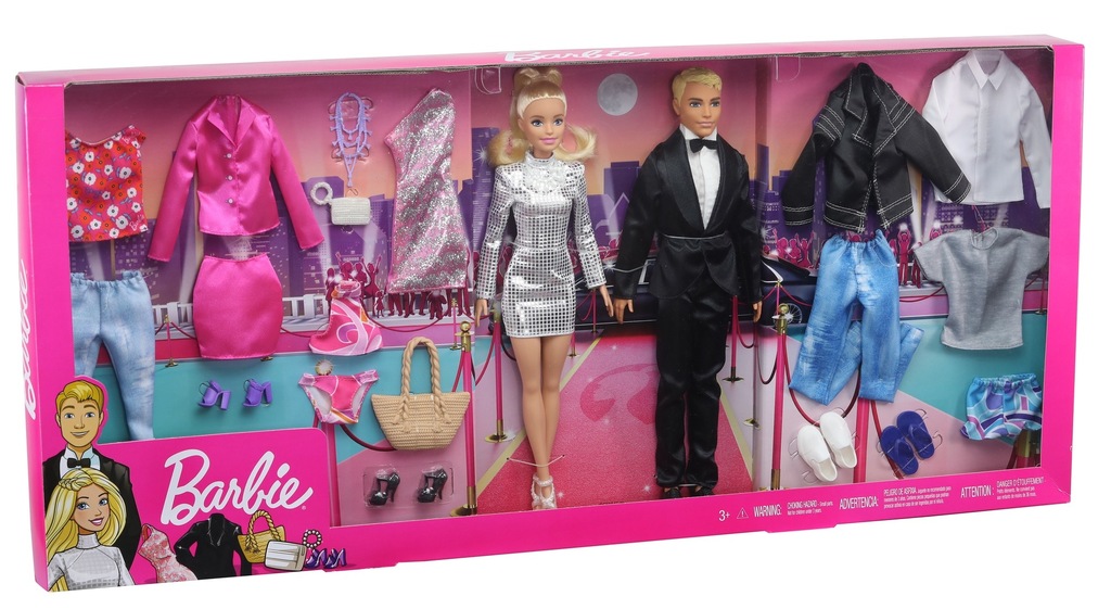 Купить Куклы Барби и Кен с комплектом одежды Mattel GHT40: отзывы, фото ...
