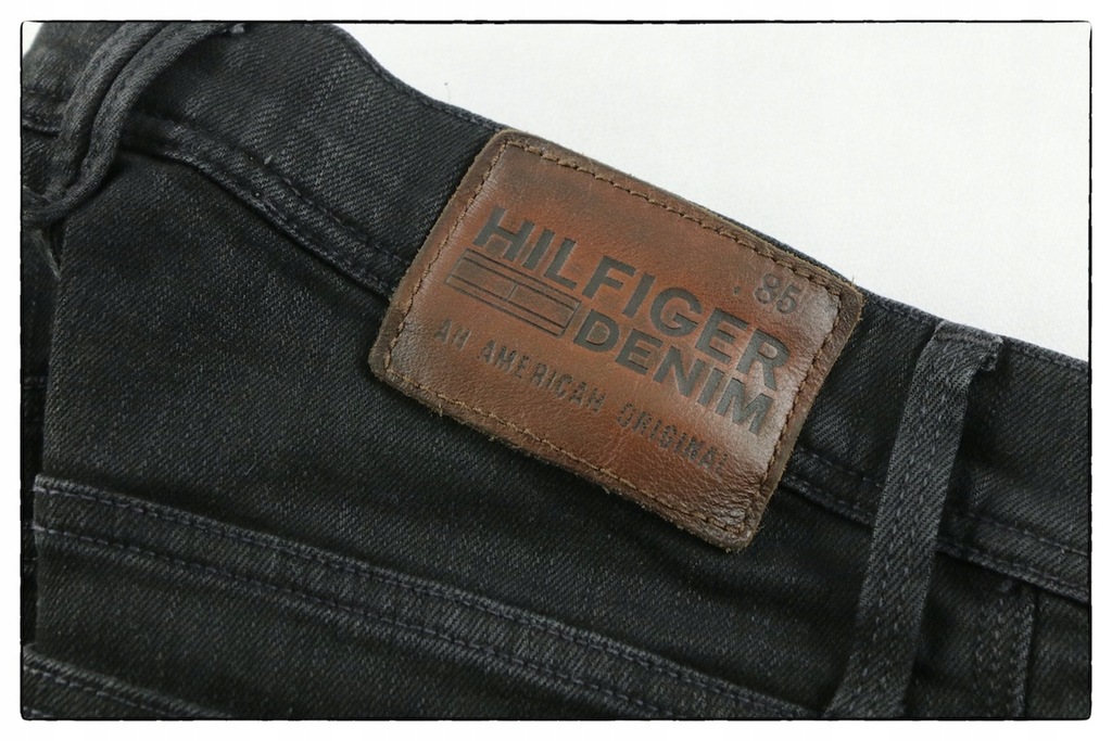 TOMMY HILFIGER jeansy rozm: 33/34 PAS: 84cm