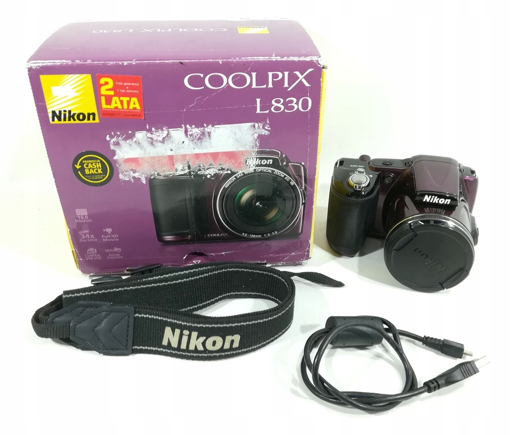 Aparat Nikon Coolpix L830