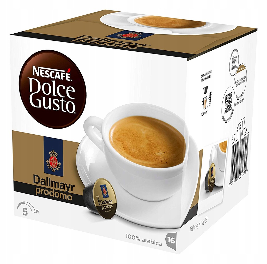 Nescafe Dolce Gusto Dallmayr Prodomo