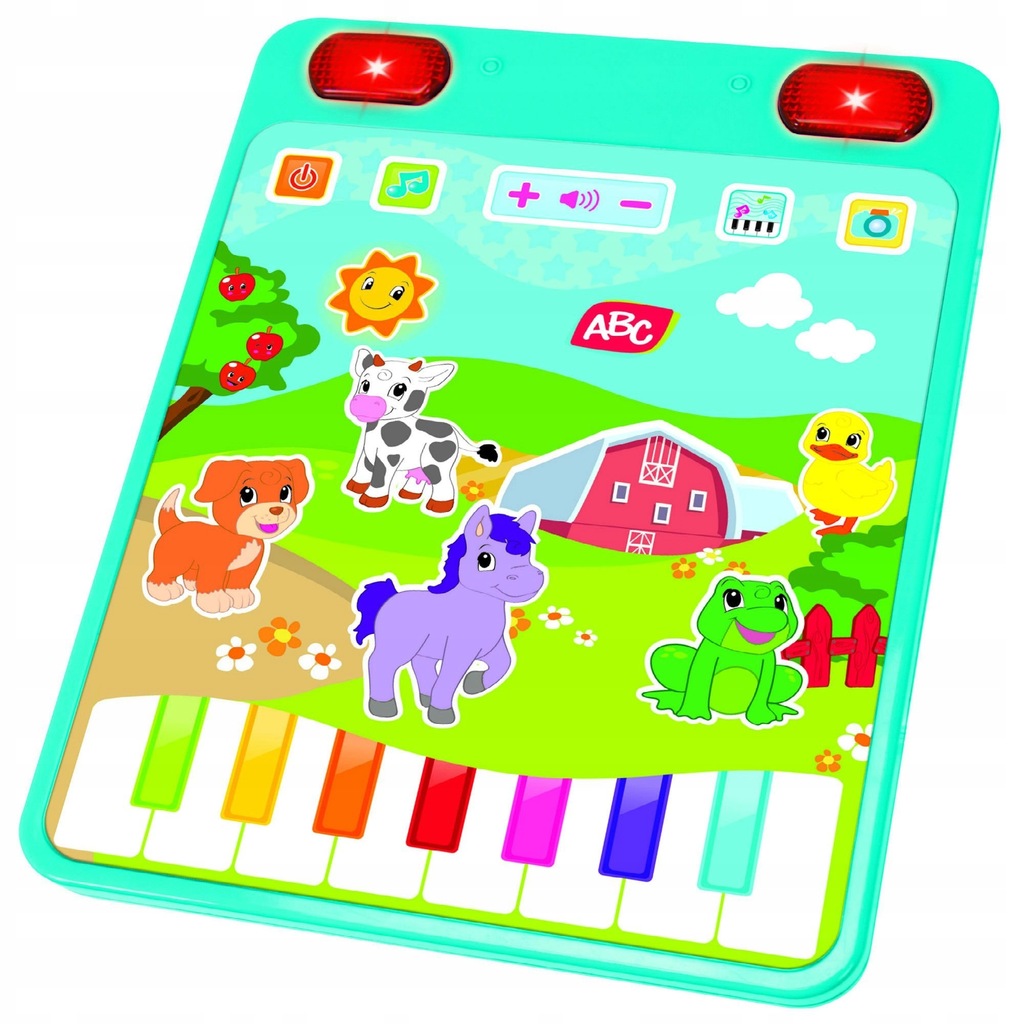 Simba interaktywny Tablet pianinko ABC Fun 12m+