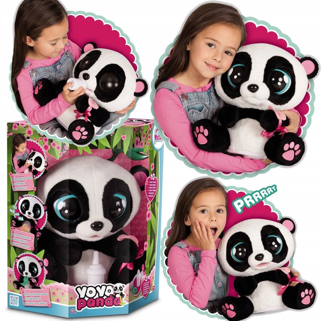 YOYO PANDA INTERAKTYWNA MASKOTKA, 10 czynności 8402807898 oficjalne
