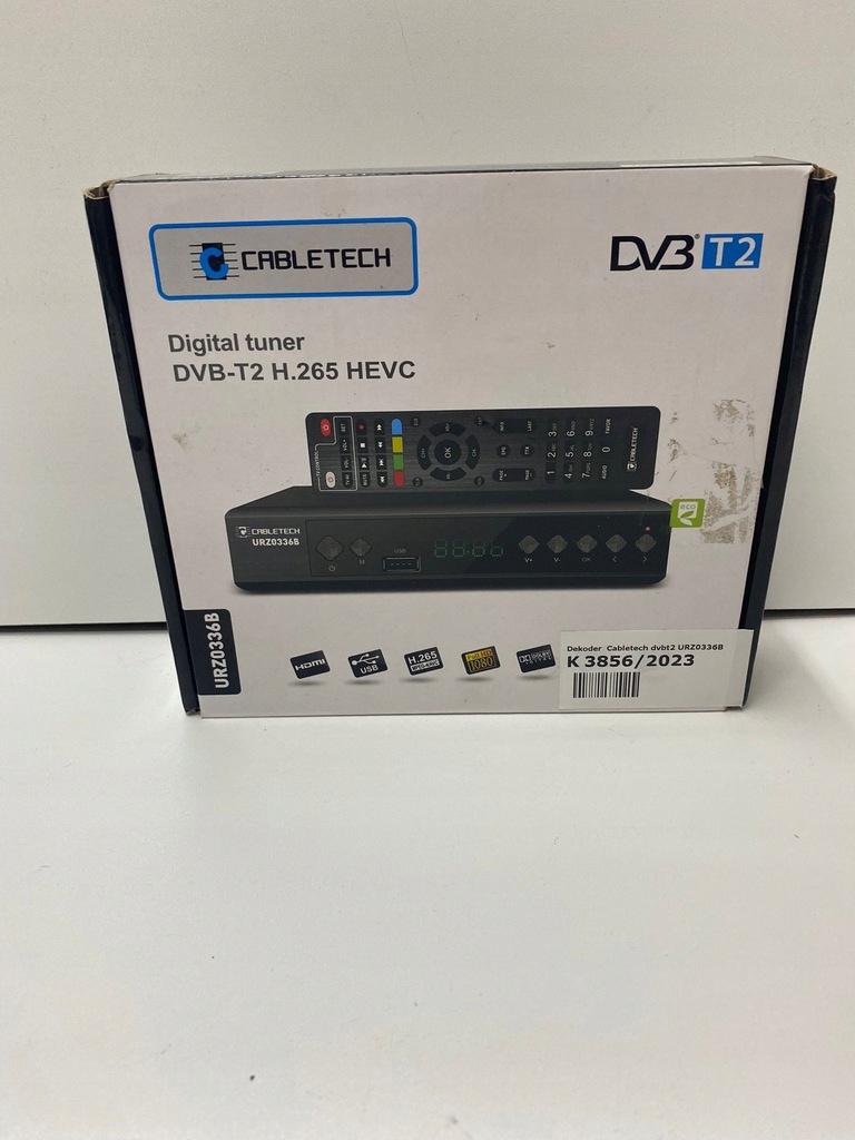 Dekoder Cabletech dvbt2 URZ0336B (3856/23)