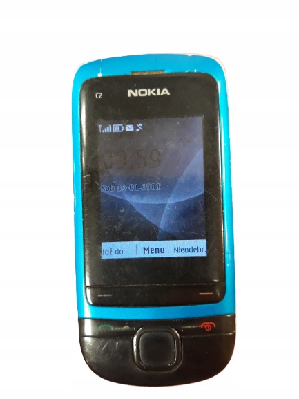 Nokia C2-05 niebieski