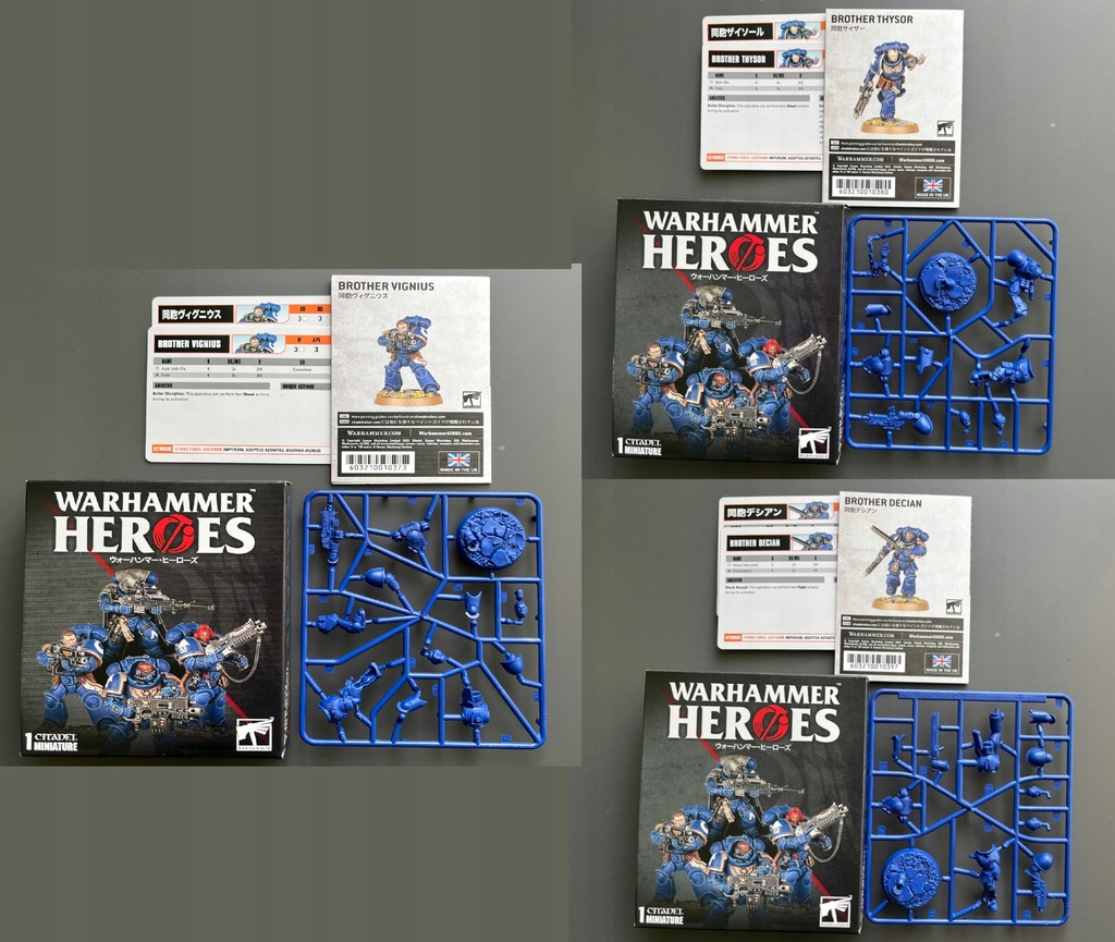 Space Marines Heroes 4 Brother Thysor Decian Vignius