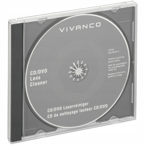 Купить CD DVD Чистящий диск для ПК ВЫСОКОЕ КАЧЕСТВО VIVANCO!: отзывы, фото, характеристики в интерне-магазине Aredi.ru