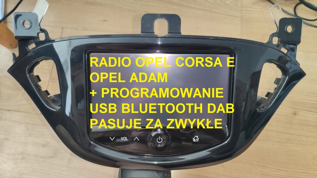 Radio R3.0 Opel Corsa E Adam DAB + PROGRAMOWANIE 11929112657
