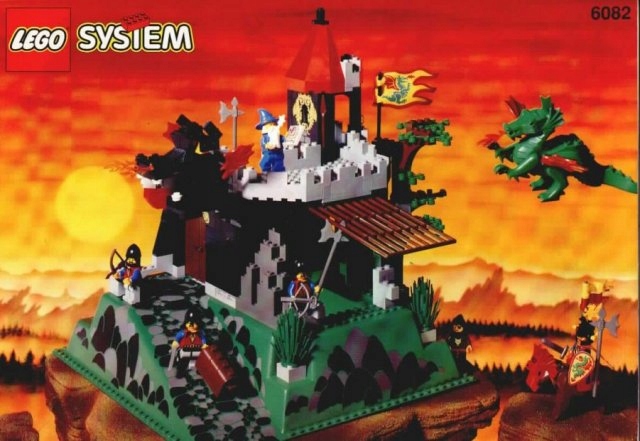 Lego System Castle 6082 Fire Breathing Fortress