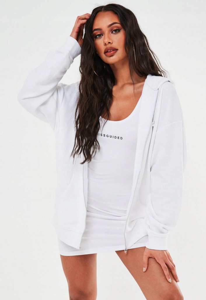 29X031 MISSGUIDED__MK1 KLASYCZNA BLUZA ZIP__XS