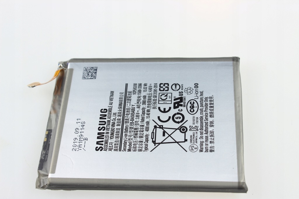 Oryginalna Bateria Samsung A50 EB-BA50ABU