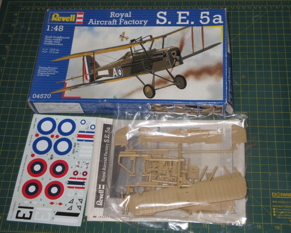 S.E. 5a RAF | REVELL | 1:48 | KOMPLETNY