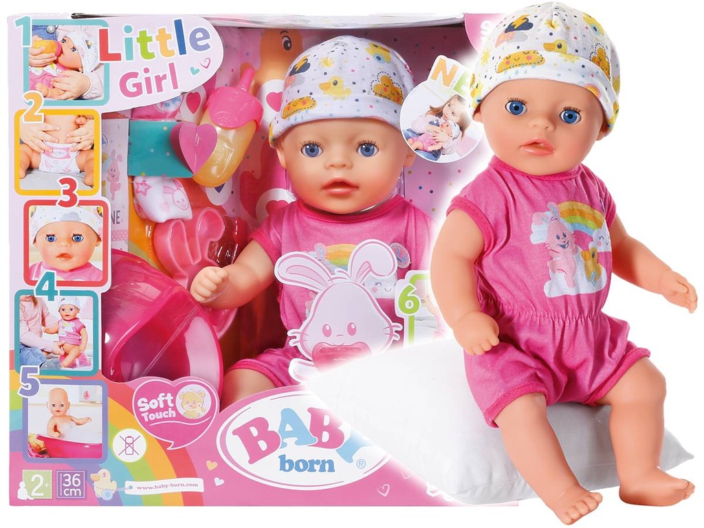 BABY BORN LITTLE GIRL LALKA INTERAKTYWNA 827321 10506114776