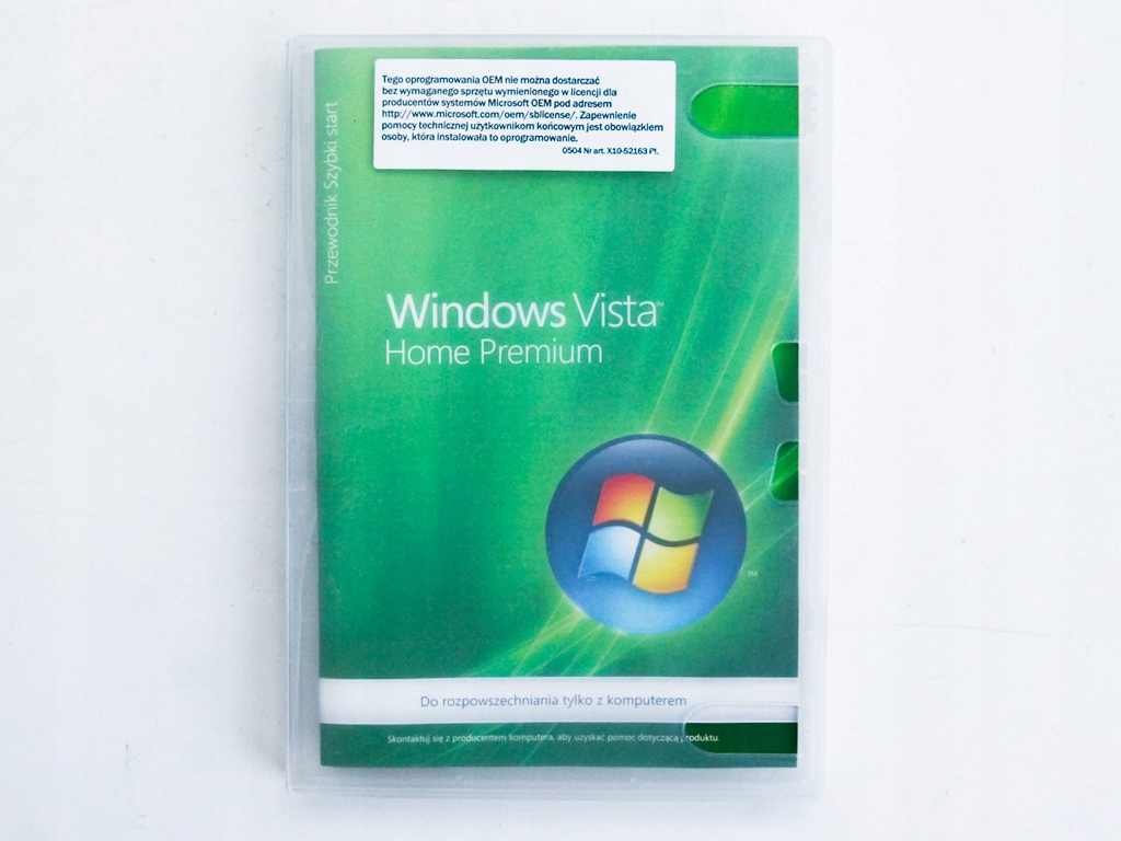 Microsoft Windows Vista Home Premium - PL