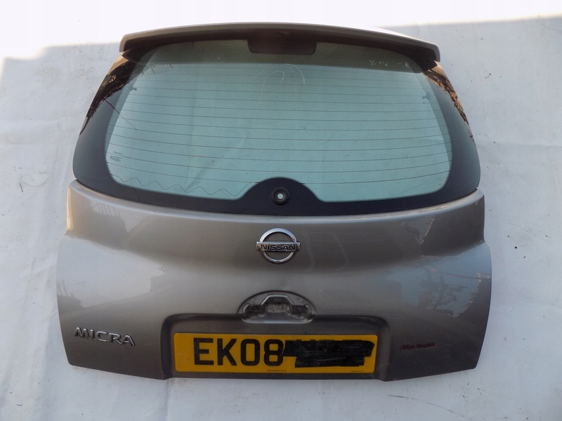 NISSAN MICRA K12 Klapa bagaznika spoiler lotka 10699712807