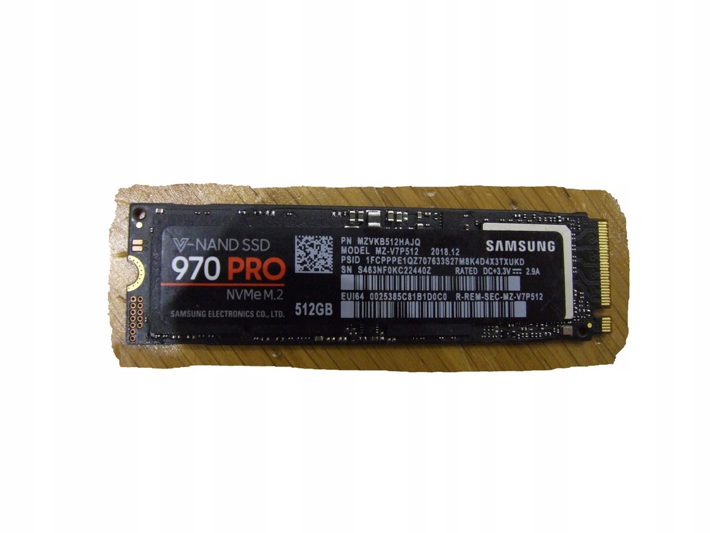 SAMSUNG 970 PRO 512GB M.2 @ CZAS PRACY 1164 GODZINY - 0% ZUŻYCIA #6