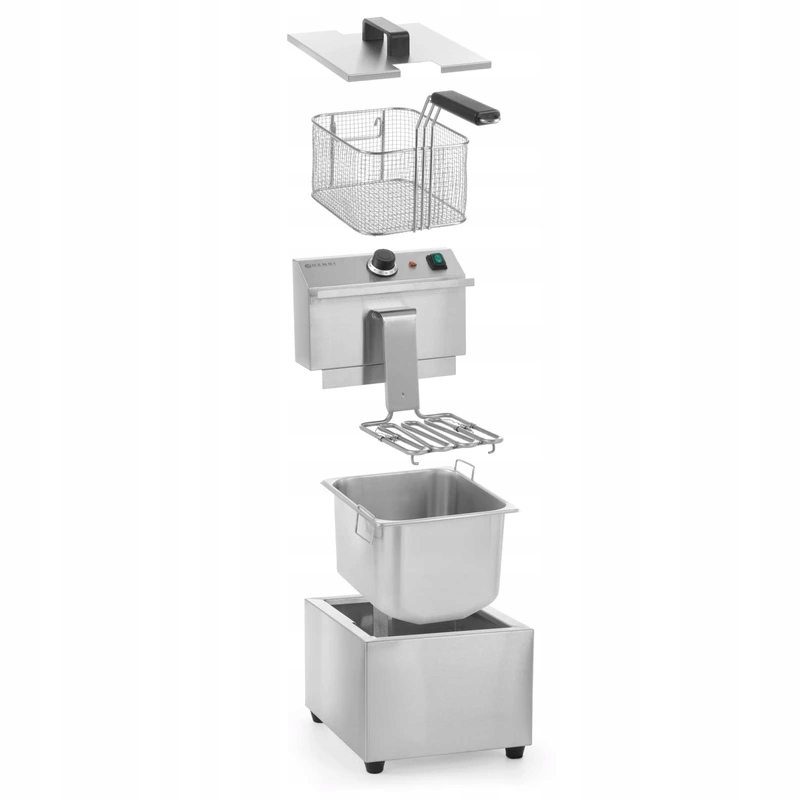 Grill gazowy Green Fire 2 ruszty GN1/1 11.6kW - Hendi 149621