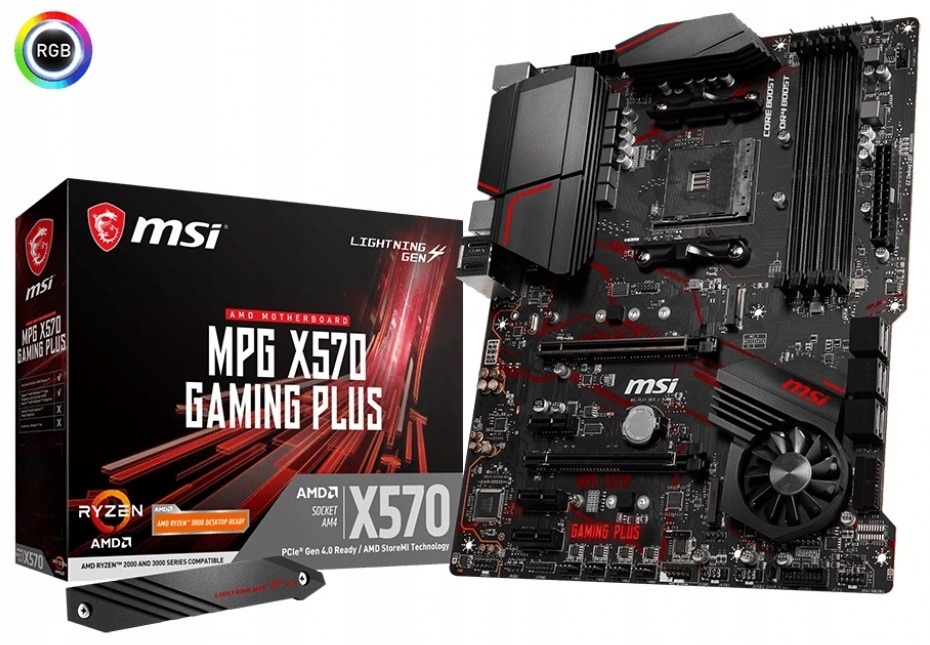 Купить Материнская плата MSI MPG X570 Gaming Plus: отзывы, фото, характеристики в интерне-магазине Aredi.ru