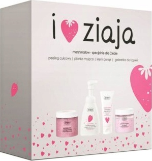 Zestaw Ziaja Marshmallow, peeling cukrowy, 300 ml