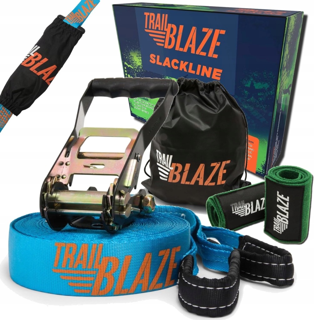 Zestaw do chodzenia po linie Slackline Trailblaze 15M