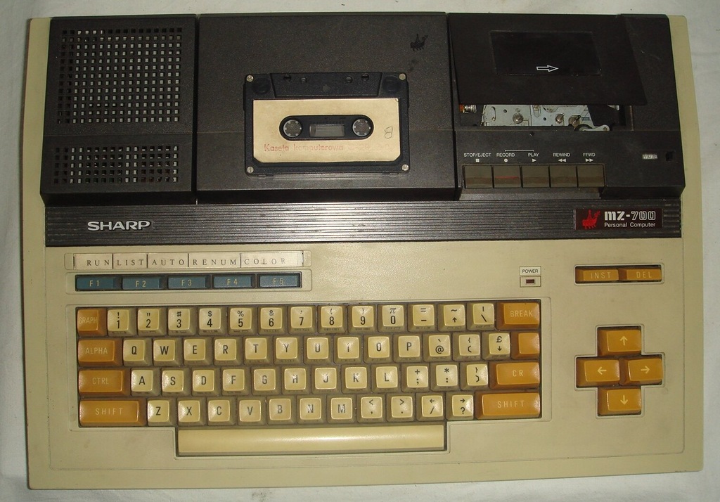 STARY KOMPUTER SHARP MZ-700 - 7185376709 - oficjalne