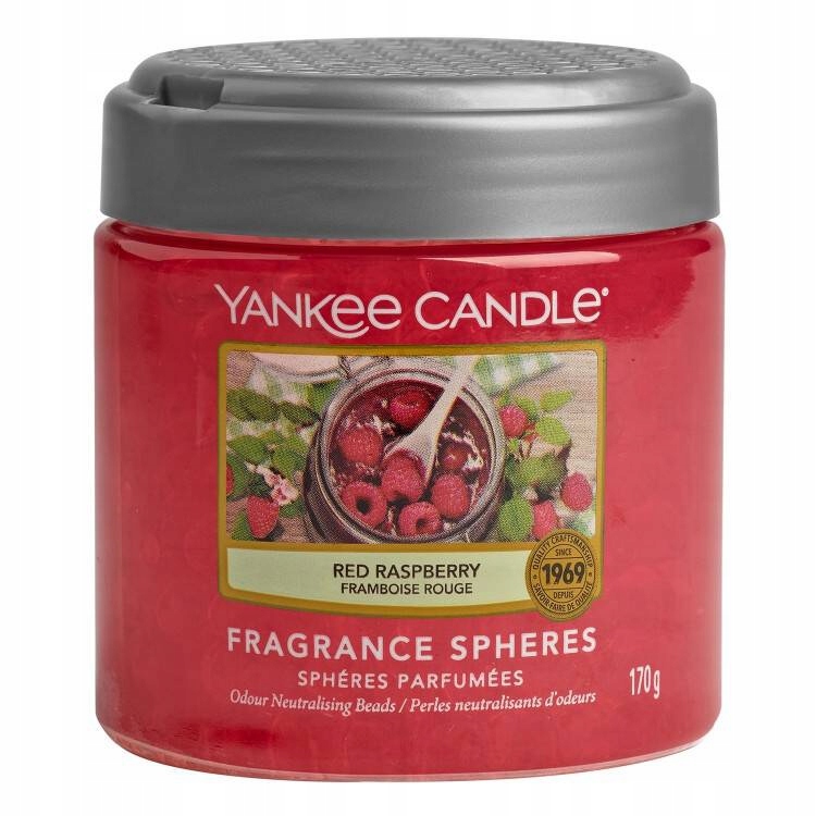 Red Raspberry Yankee Candle- kuleczki żelowe