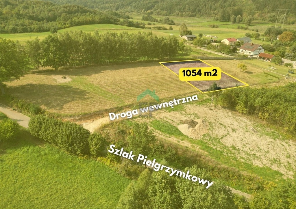 Działka, Siedlec, Mstów (gm.), 1054 m²