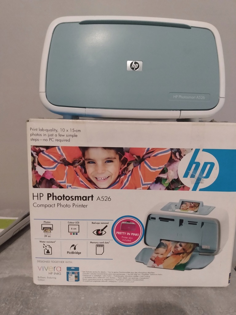 Купить Мини-принтер HP Photosmart A526: отзывы, фото, характеристики в интерне-магазине Aredi.ru