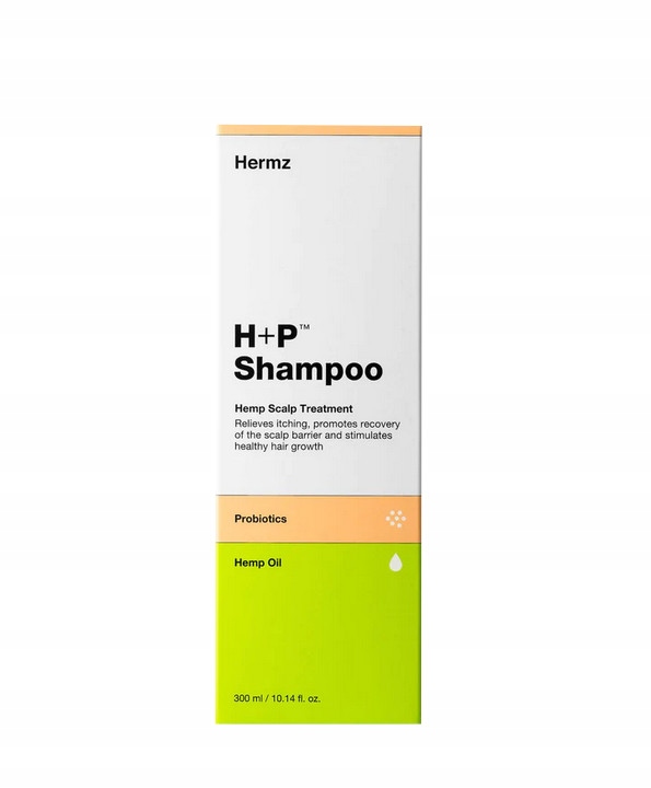 Hermz H+P Shampoo, szampon konopny z CBD, 300 ml