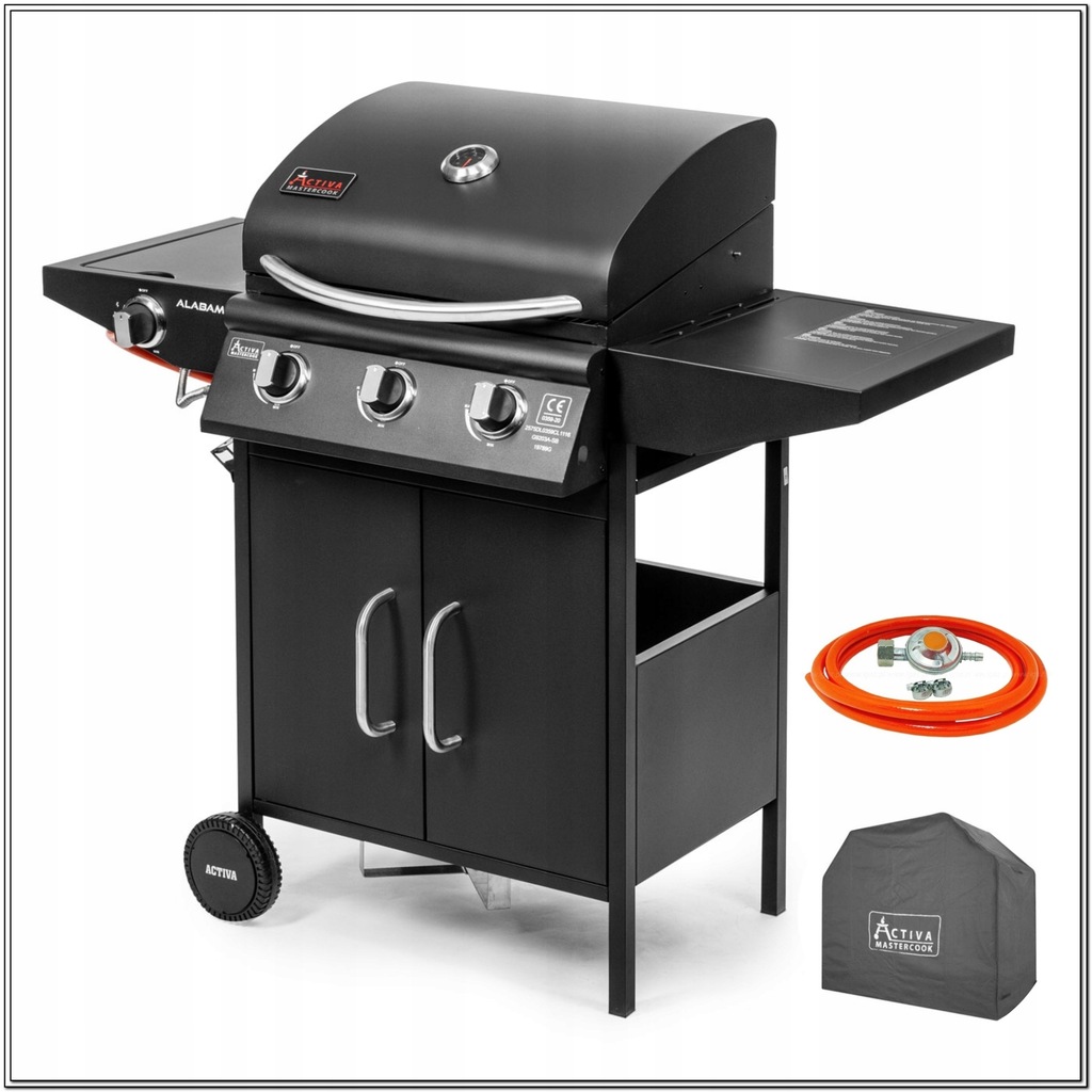 Grill gazowy Activa 12,8 kW ALABAMA +GRATISY