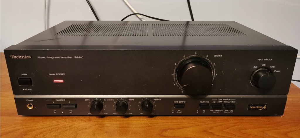 Wzmacniacz Stereo TECHNICS SU-810 Analogowe 2x40W