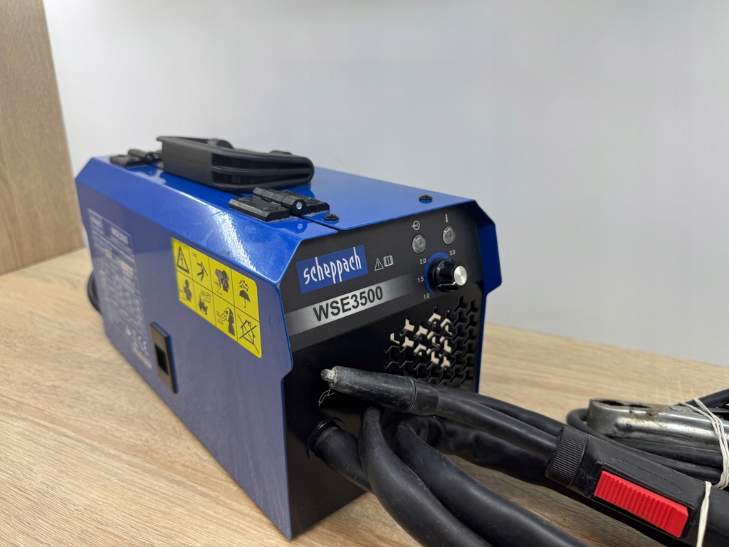 Spawarka Scheppach WSE 3500 solidna i praktyczna transformatorowa