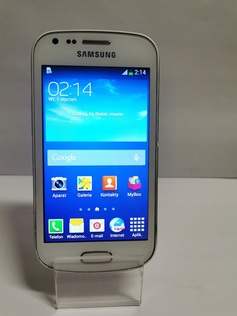 Smartfon Samsung Galaxy Trend Plus biały 4 GB