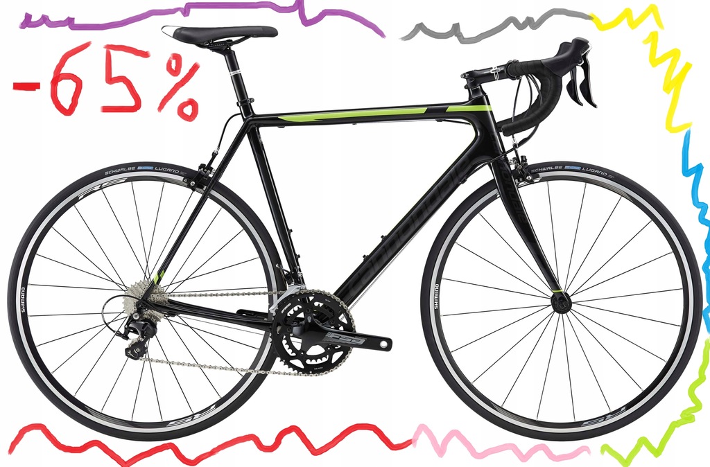 -65 % z 8999 zł Cannondale Supersix 105 super six